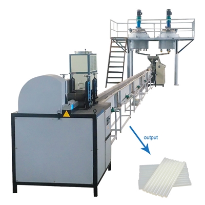 Hot melt adhesive production line