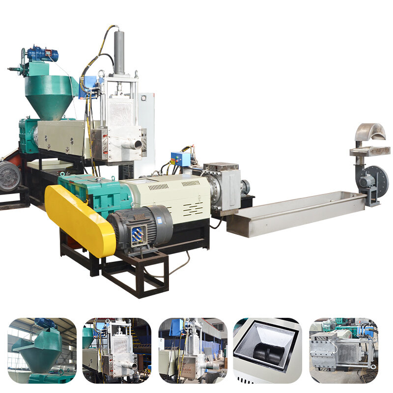 KEDA High Quality Single Stage Plastic Recycling Machine Extruders Granulators Efficient Plastic Granulator